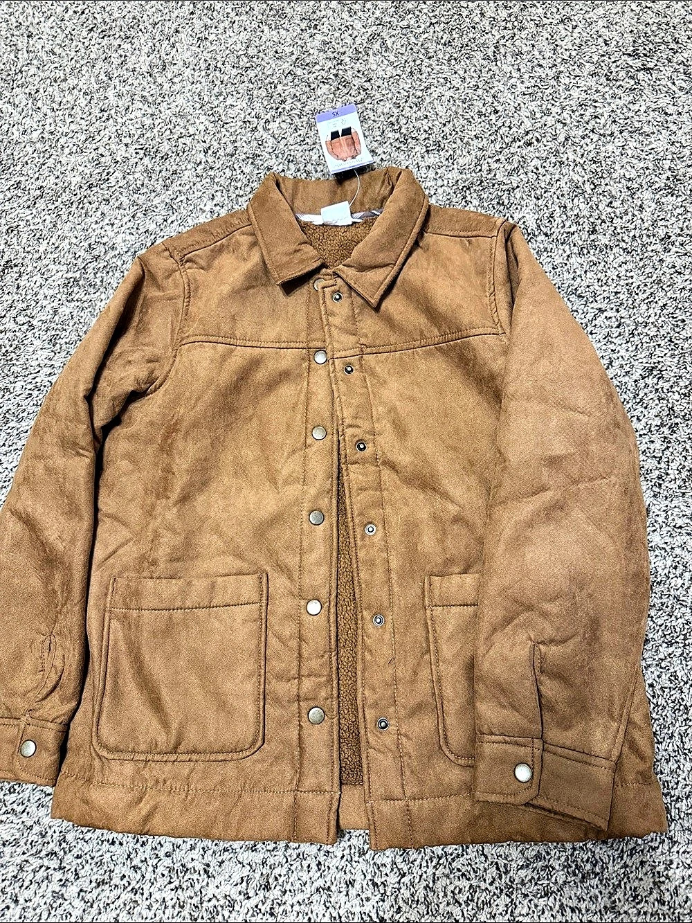 Boston Traders Sherpa Lined Jacket
